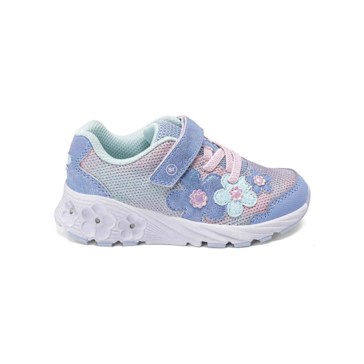 Stride Rite Toddlers' Lighted Glimmer 2.0 Blue - 1097301 - Tip Top Shoes of New York