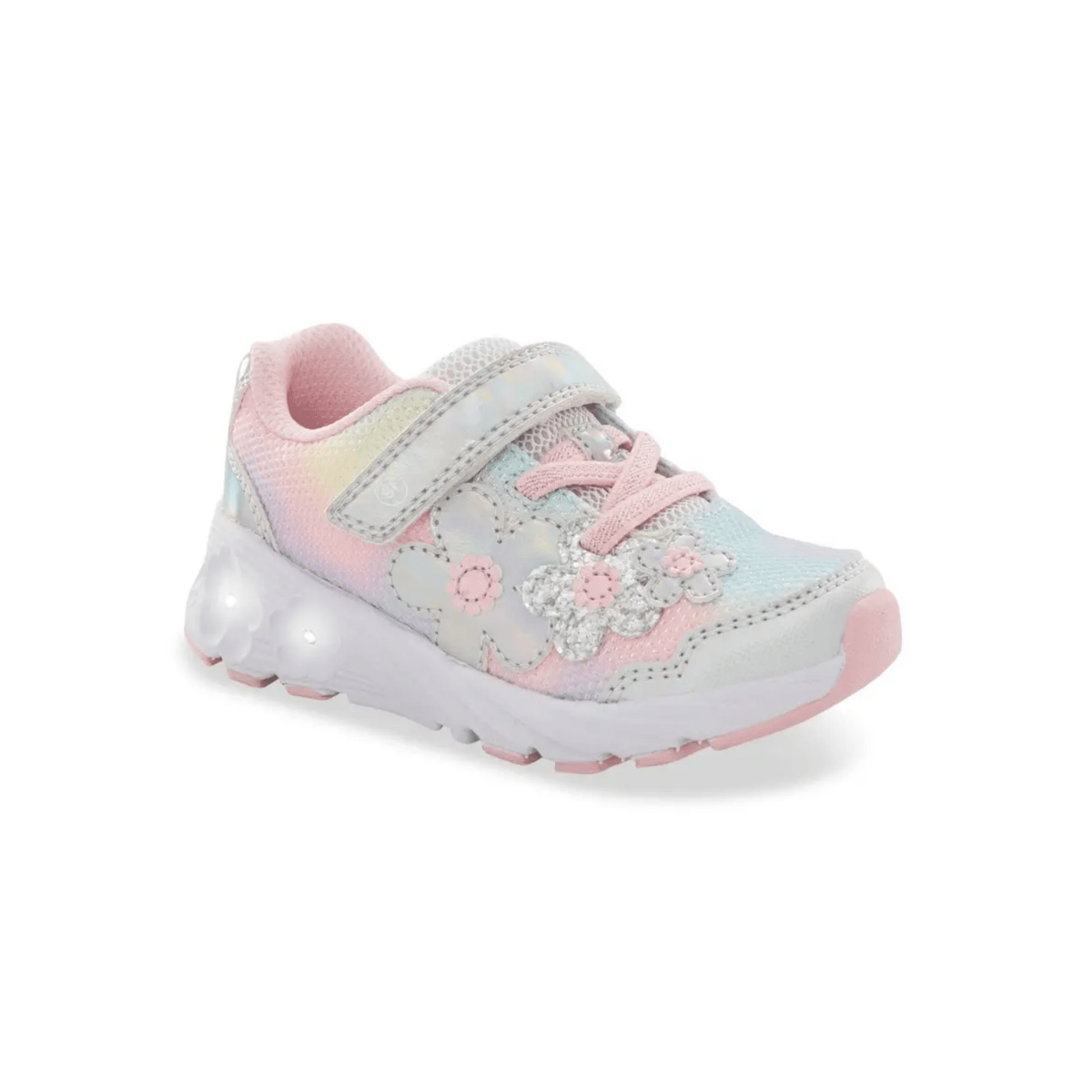 Stride Rite Toddlers' Lighted Glimmer 2.0 Rainbow - 1092259 - Tip Top Shoes of New York