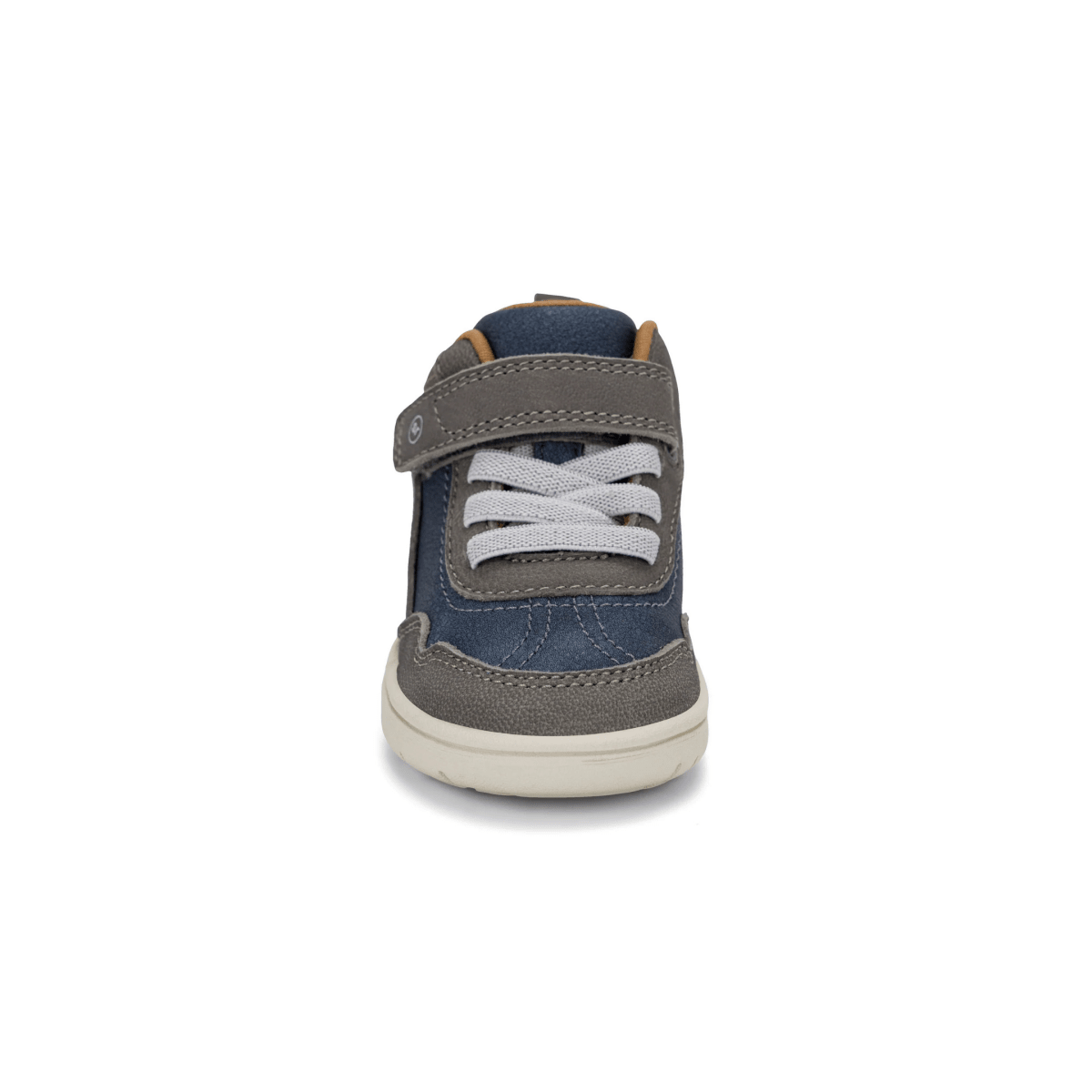 Stride Rite Toddlers London Mid Grey/Navy/White - 1108720 - Tip Top Shoes of New York