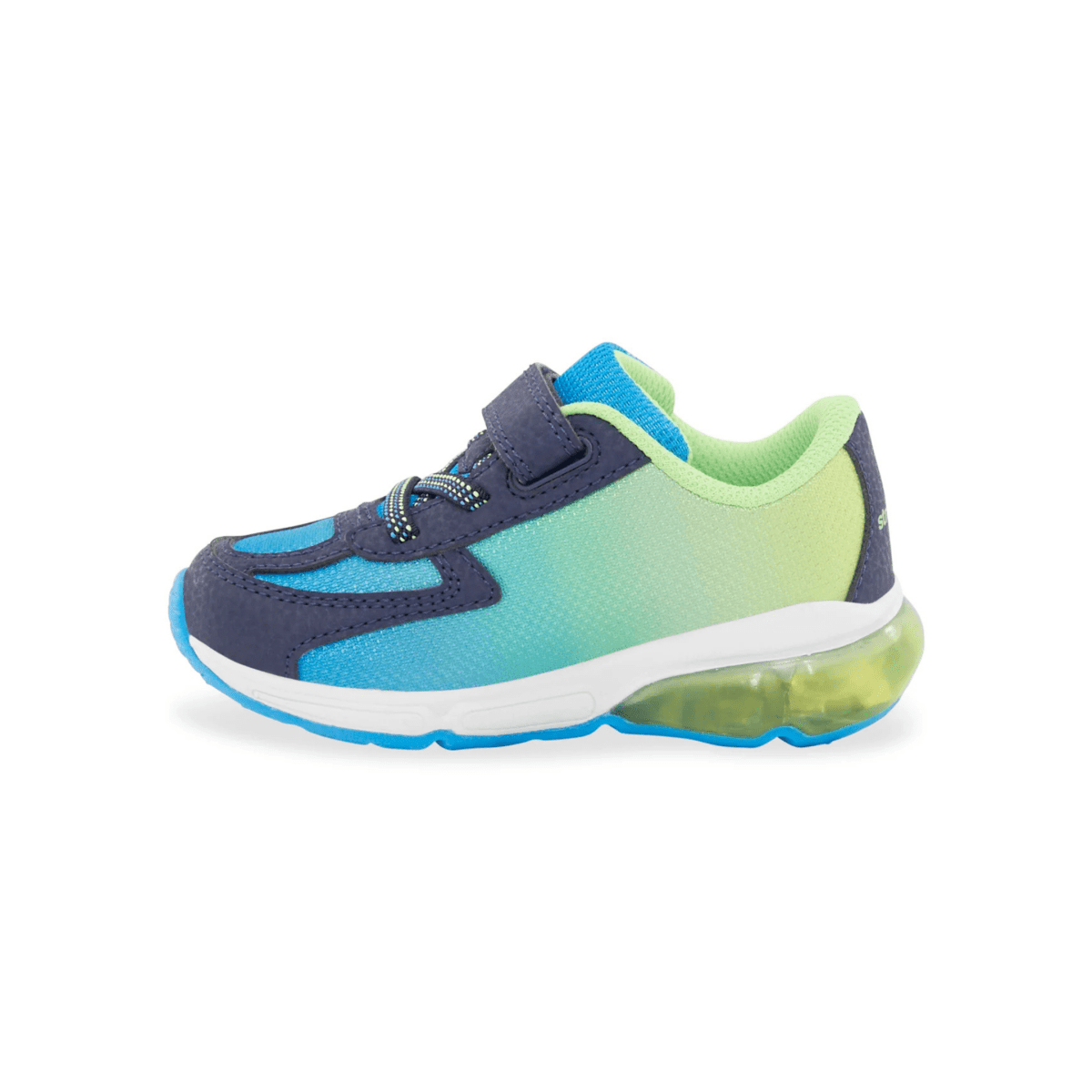 Stride Rite Toddlers' M2P Lighted Phantom Blue/Green - 1097366 - Tip Top Shoes of New York