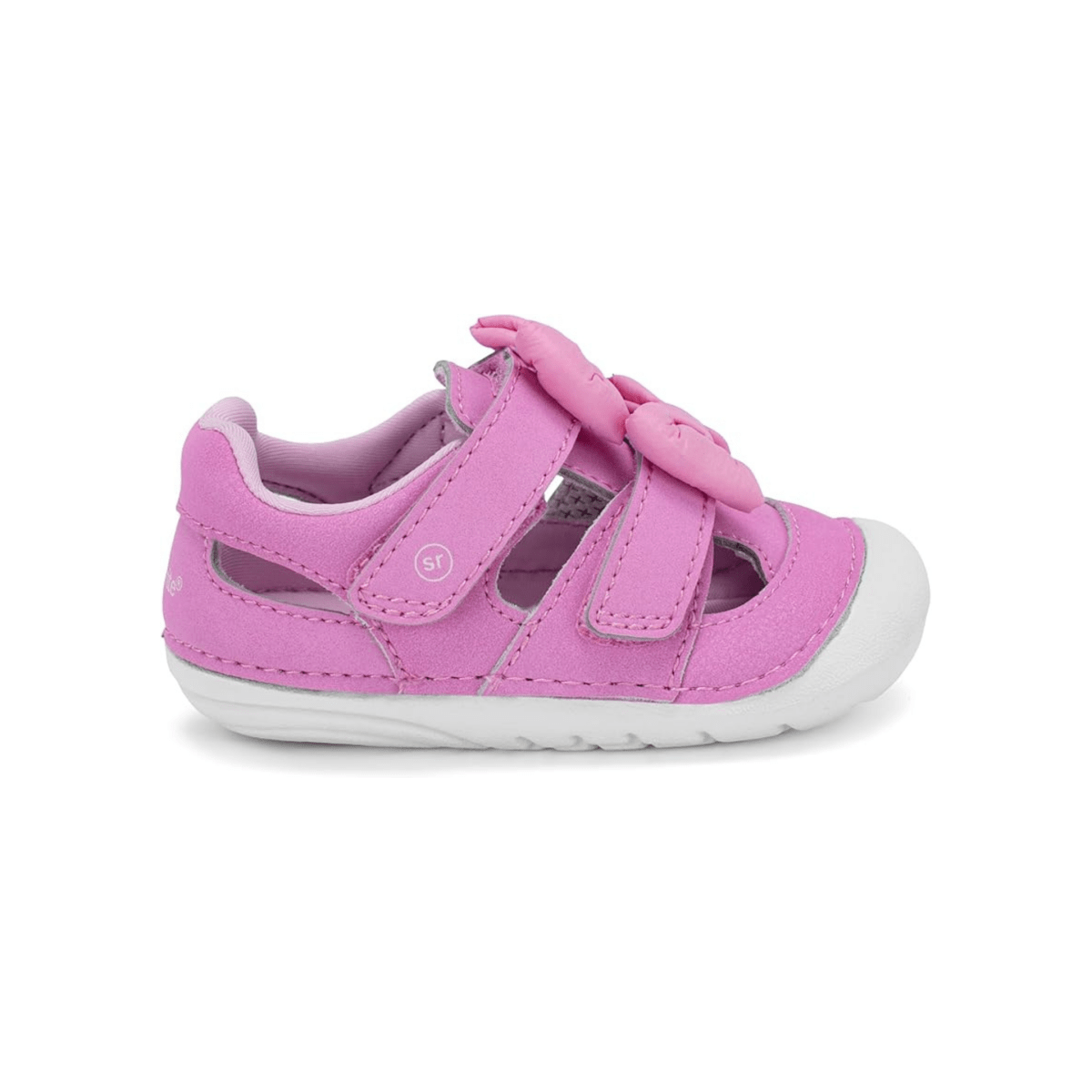 Stride Rite Toddlers Soft Motion Triton Magenta Bow Fisherman Waterproof - 1104836 - Tip Top Shoes of New York