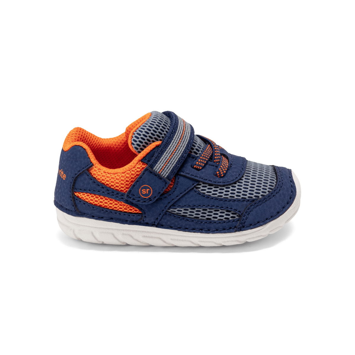 Stride Rite Toddlers' Turbo Navy/Orange - 1097164 - Tip Top Shoes of New York
