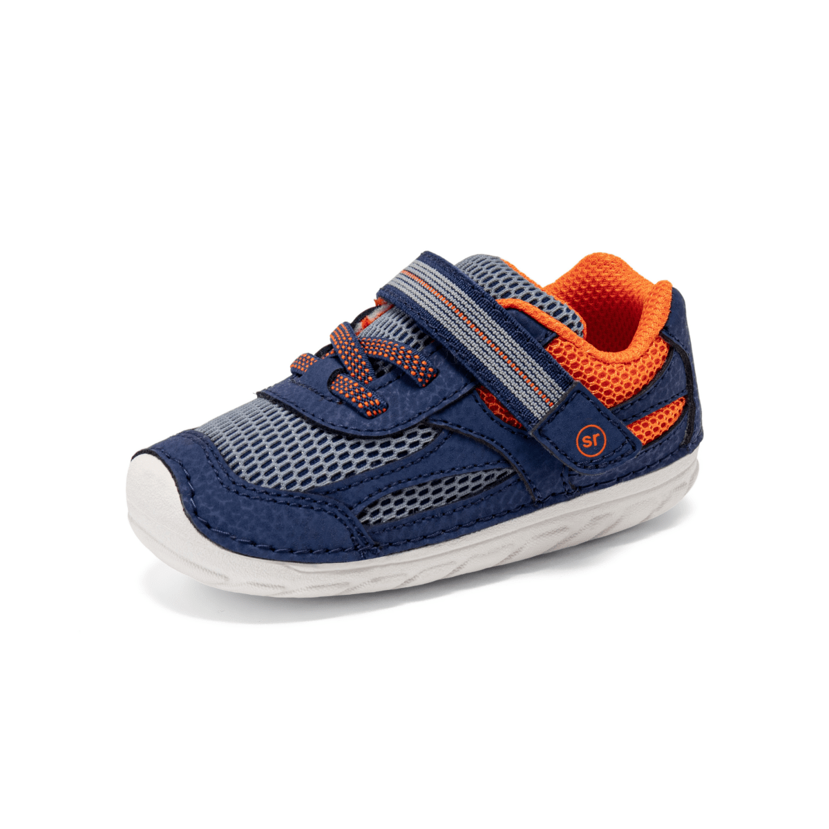 Stride Rite Toddlers' Turbo Navy/Orange - 1097164 - Tip Top Shoes of New York