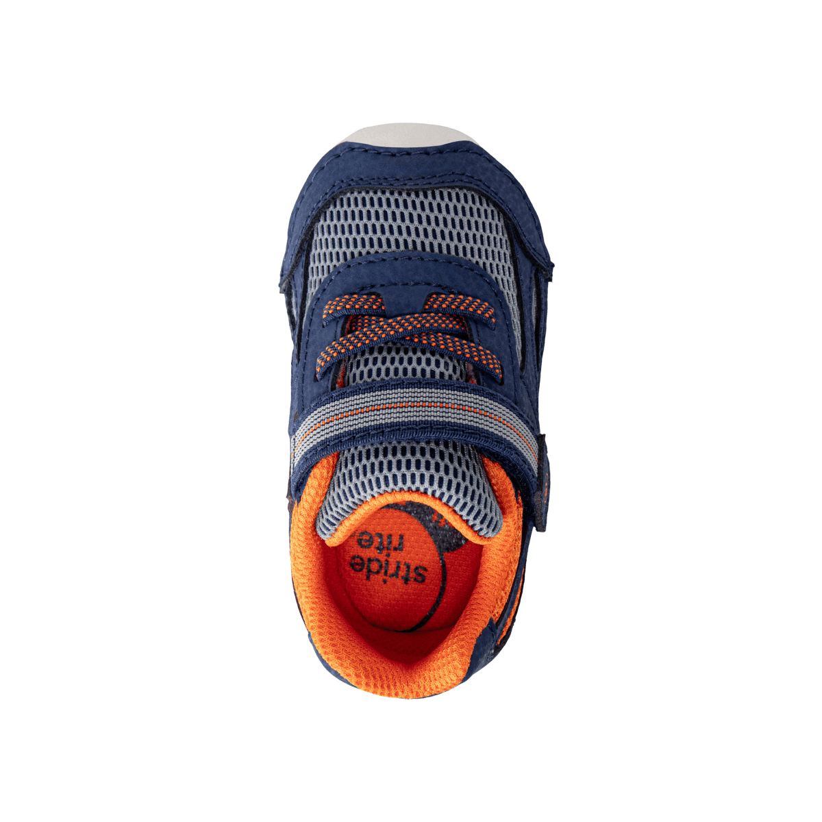 Stride Rite Toddlers' Turbo Navy/Orange - 1097164 - Tip Top Shoes of New York