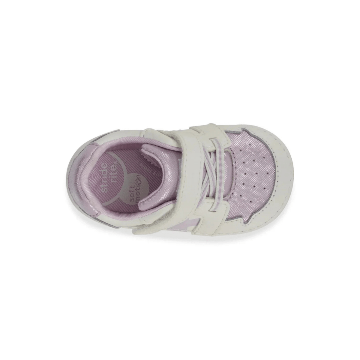 Stride Rite Toddlers' Waverly White/Purple - 1092160 - Tip Top Shoes of New York