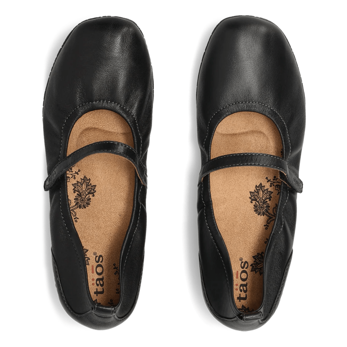 Taos Women's Babble Black Leather - 11018999 - Tip Top Shoes of New York