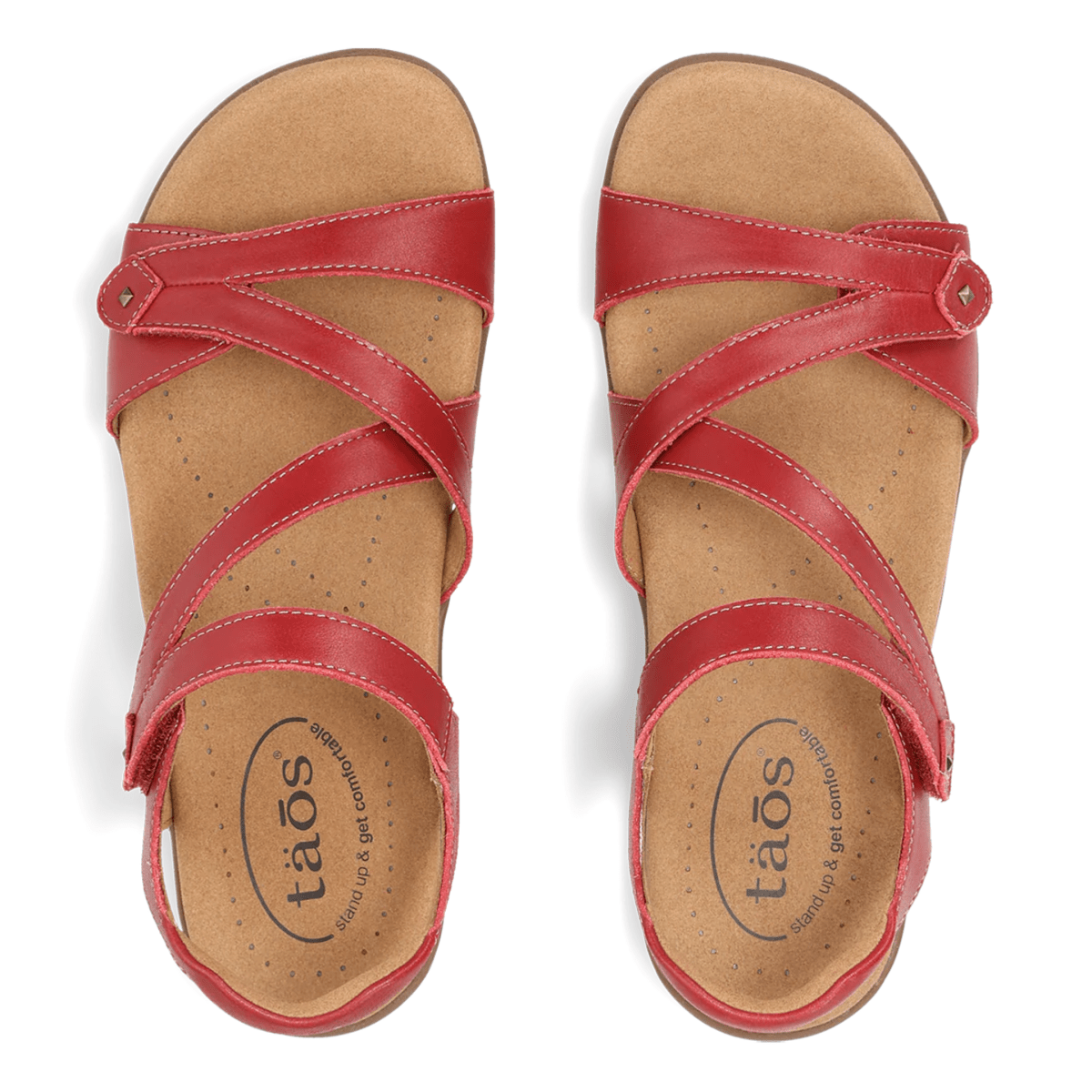 Taos Women's Big Time Red Leather - 9030125 - Tip Top Shoes of New York