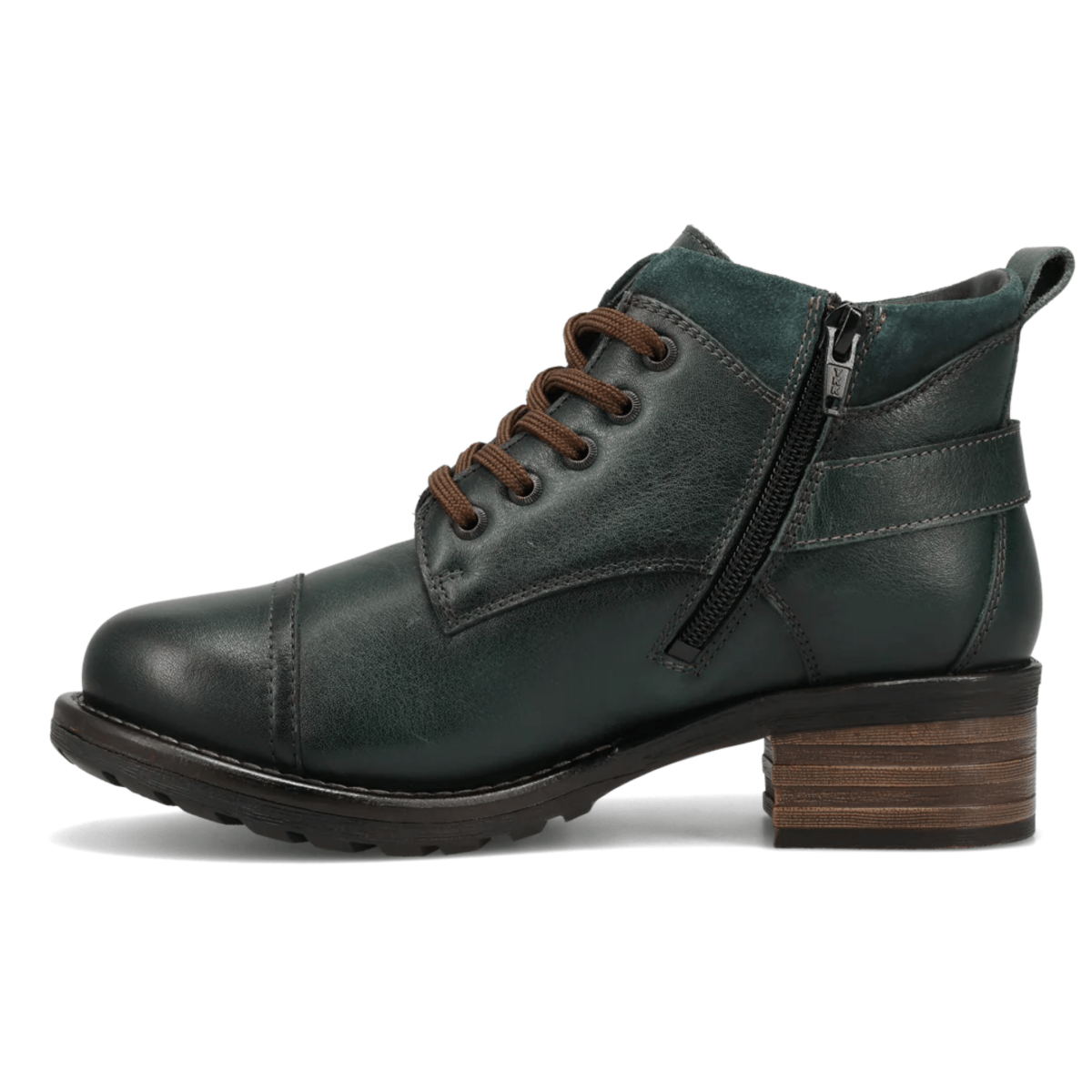 Taos Women's Mini Crave Deep Teal Green Leather - 9027039 - Tip Top Shoes of New York