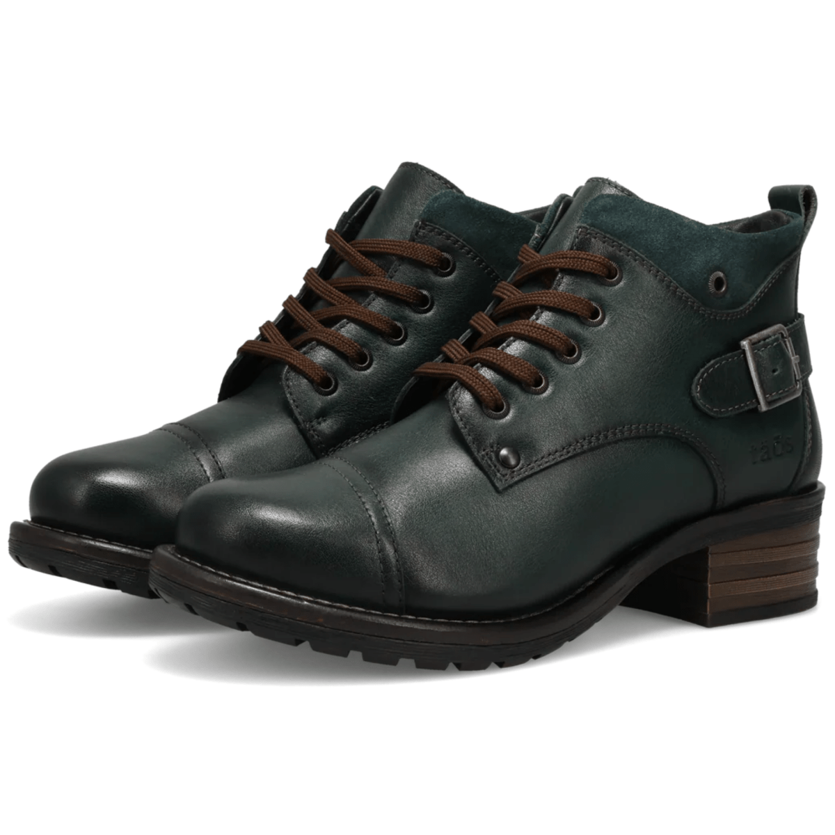 Taos Women's Mini Crave Deep Teal Green Leather - 9027039 - Tip Top Shoes of New York