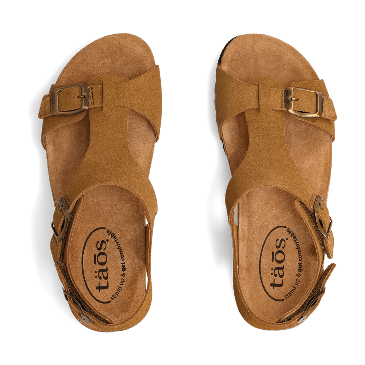 Taos Women's MVP Camel Suede - 9025099 - Tip Top Shoes of New York