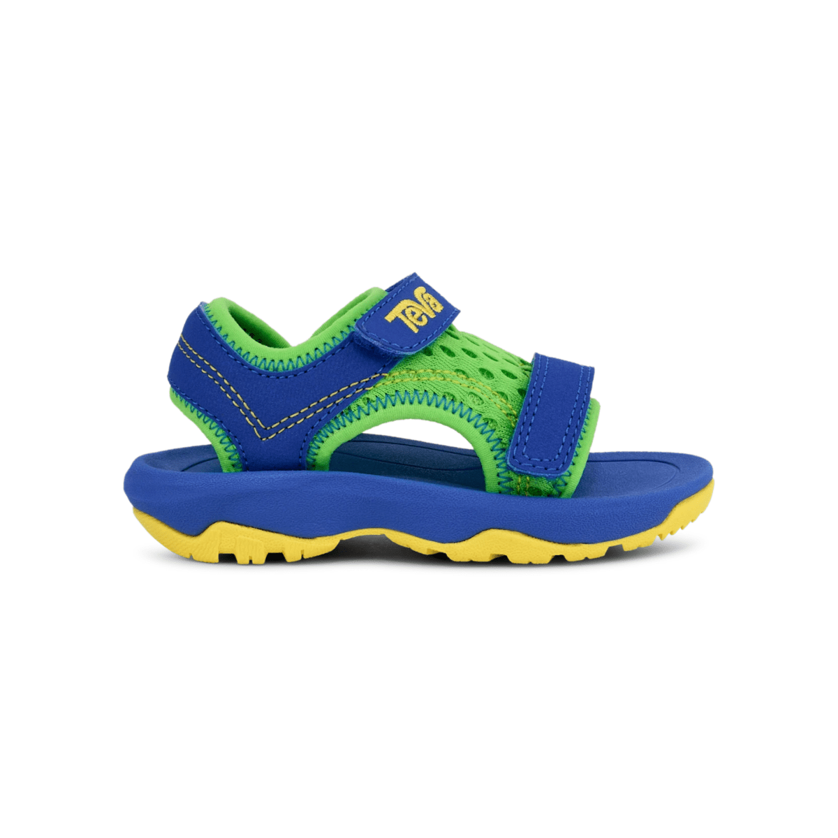 Teva Toddlers Psyclone Neon Green/Dazzling Blue - 1105133 - Tip Top Shoes of New York