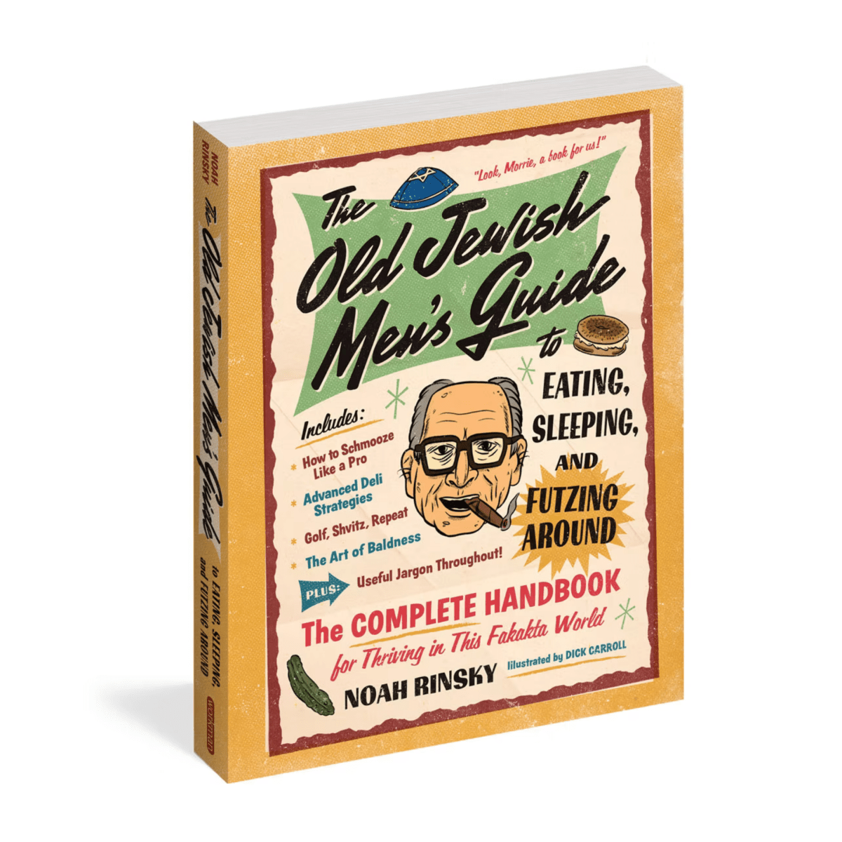 The Old Jewish Men's Guide to Eating, Sleeping, and Futzing Around - 11008533 - Tip Top Shoes of New York