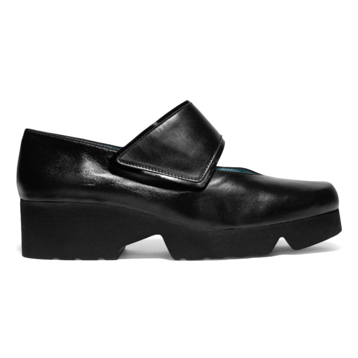 Thierry Rabotin Women's Davis Black Nappa/Black Patent Leather - 9026176 - Tip Top Shoes of New York