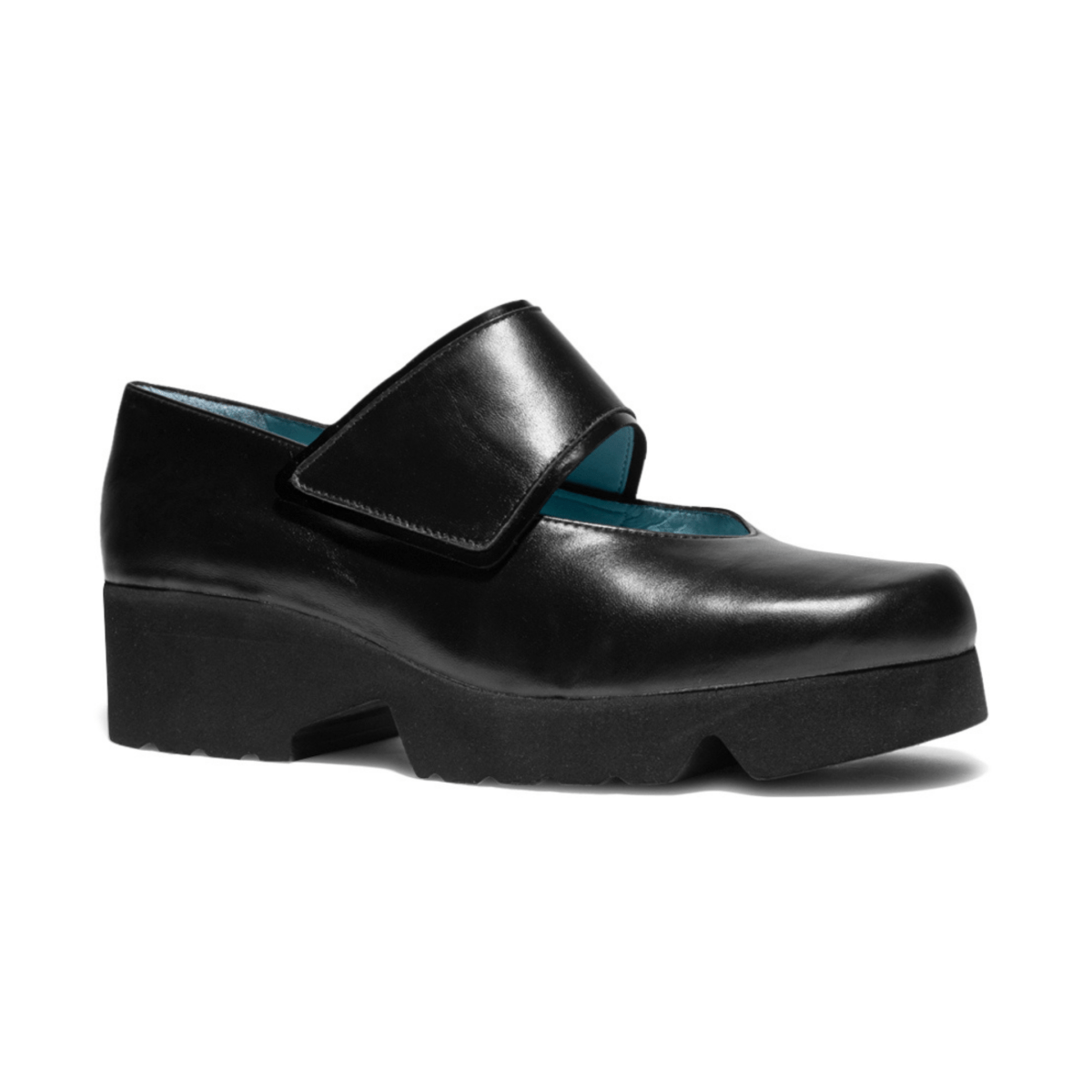 Thierry Rabotin Women's Davis Black Nappa/Black Patent Leather - 9026176 - Tip Top Shoes of New York