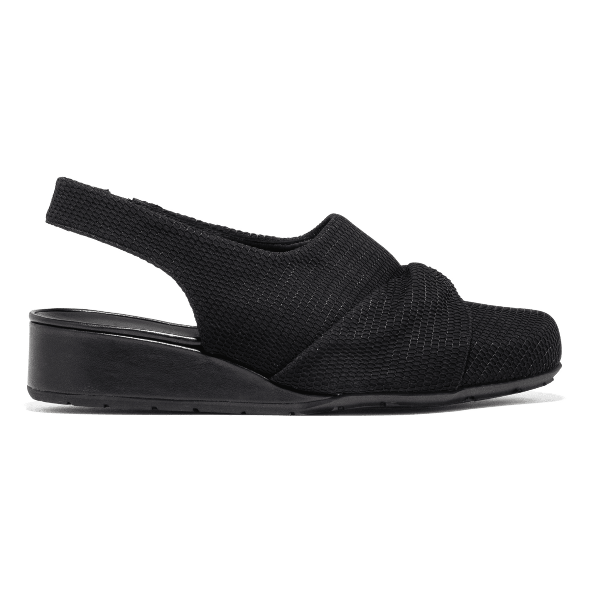 Thierry Rabotin Women's Debby Black Textured - 9031648 - Tip Top Shoes of New York