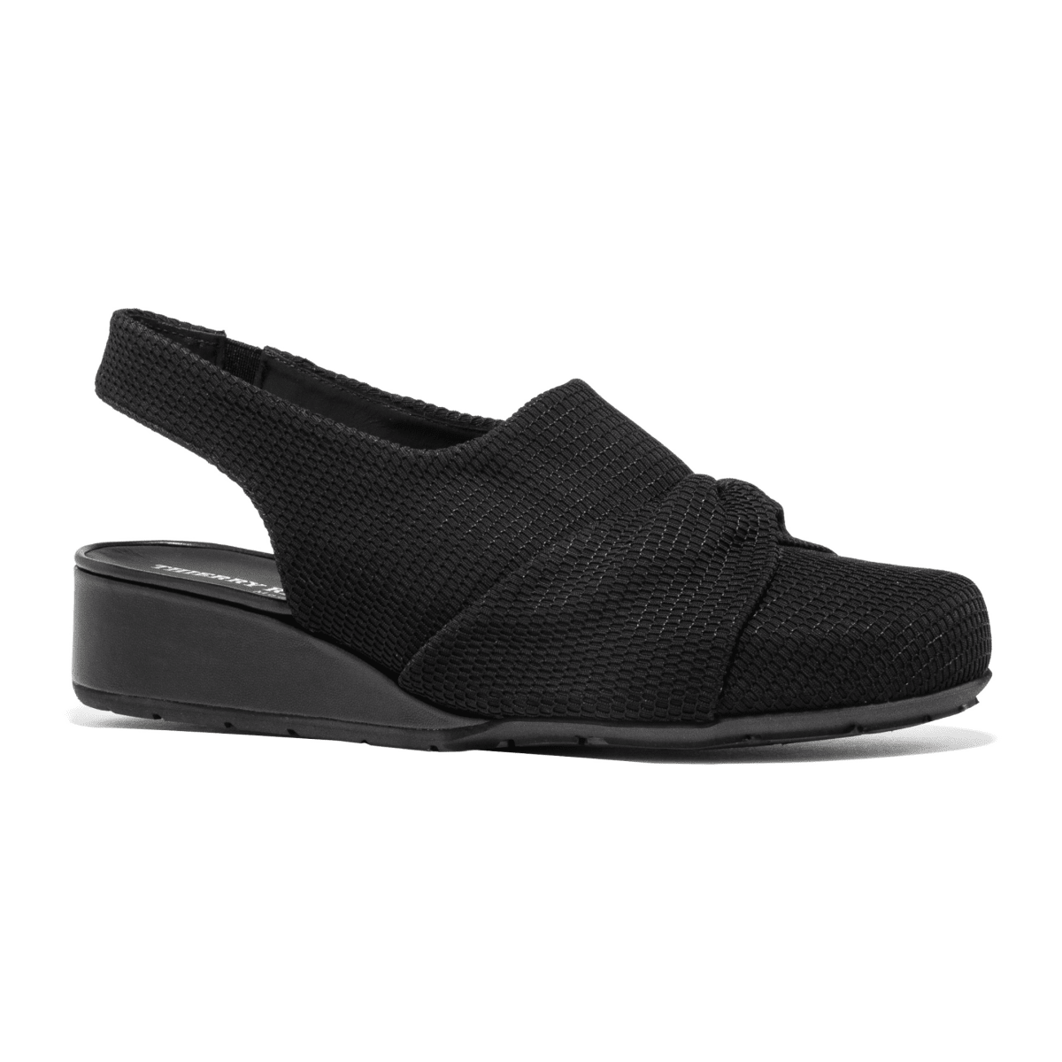 Thierry Rabotin Women's Debby Black Textured - 9031648 - Tip Top Shoes of New York