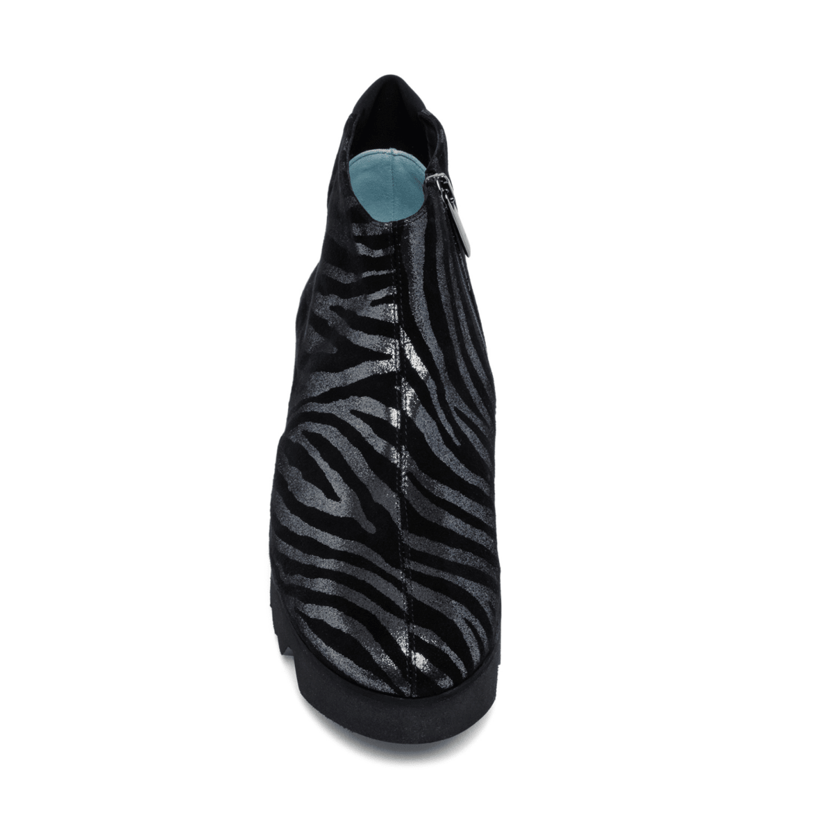 Thierry Rabotin Women's Gaga Black/Silver Zebra - 9035905 - Tip Top Shoes of New York