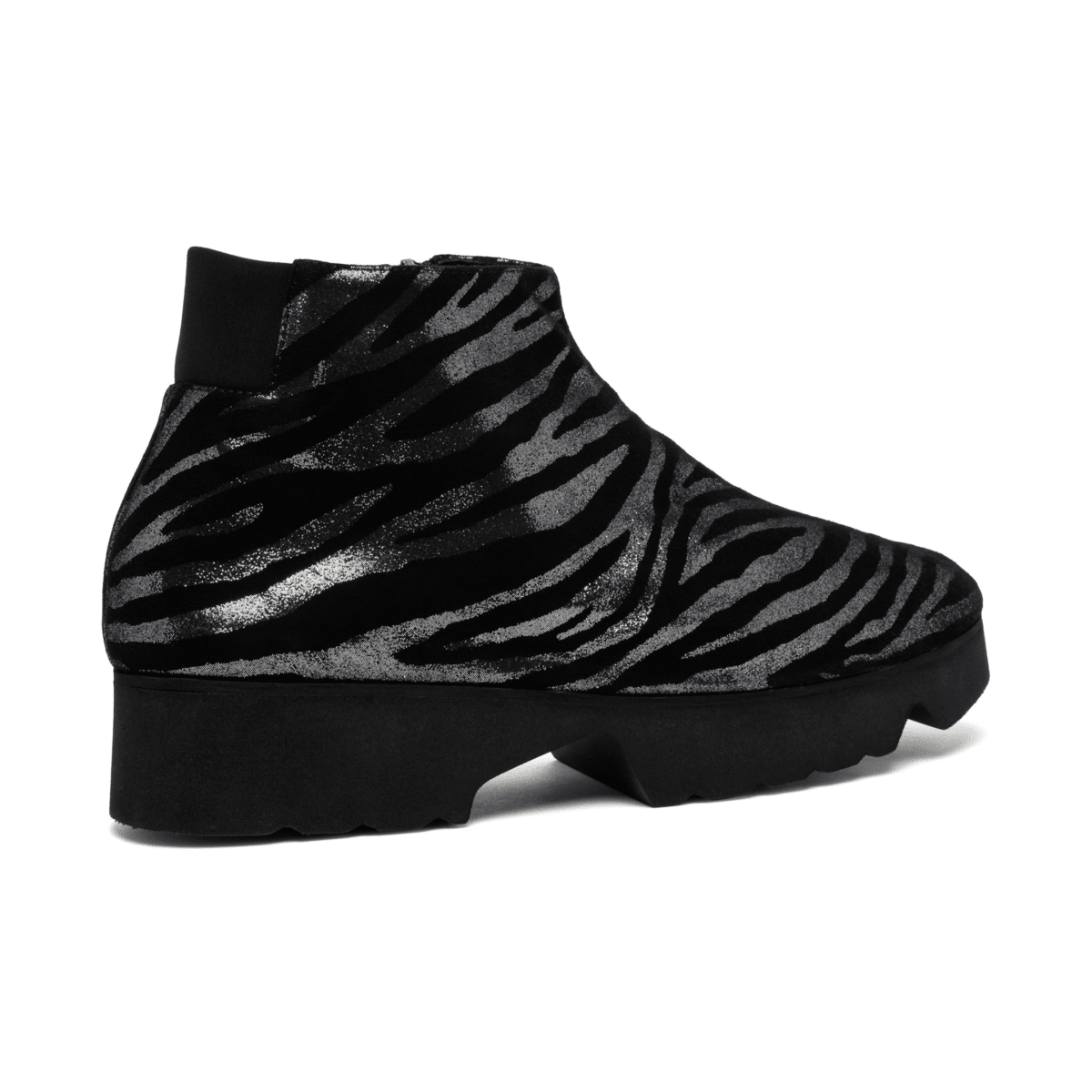 Thierry Rabotin Women's Gaga Black/Silver Zebra - 9035905 - Tip Top Shoes of New York