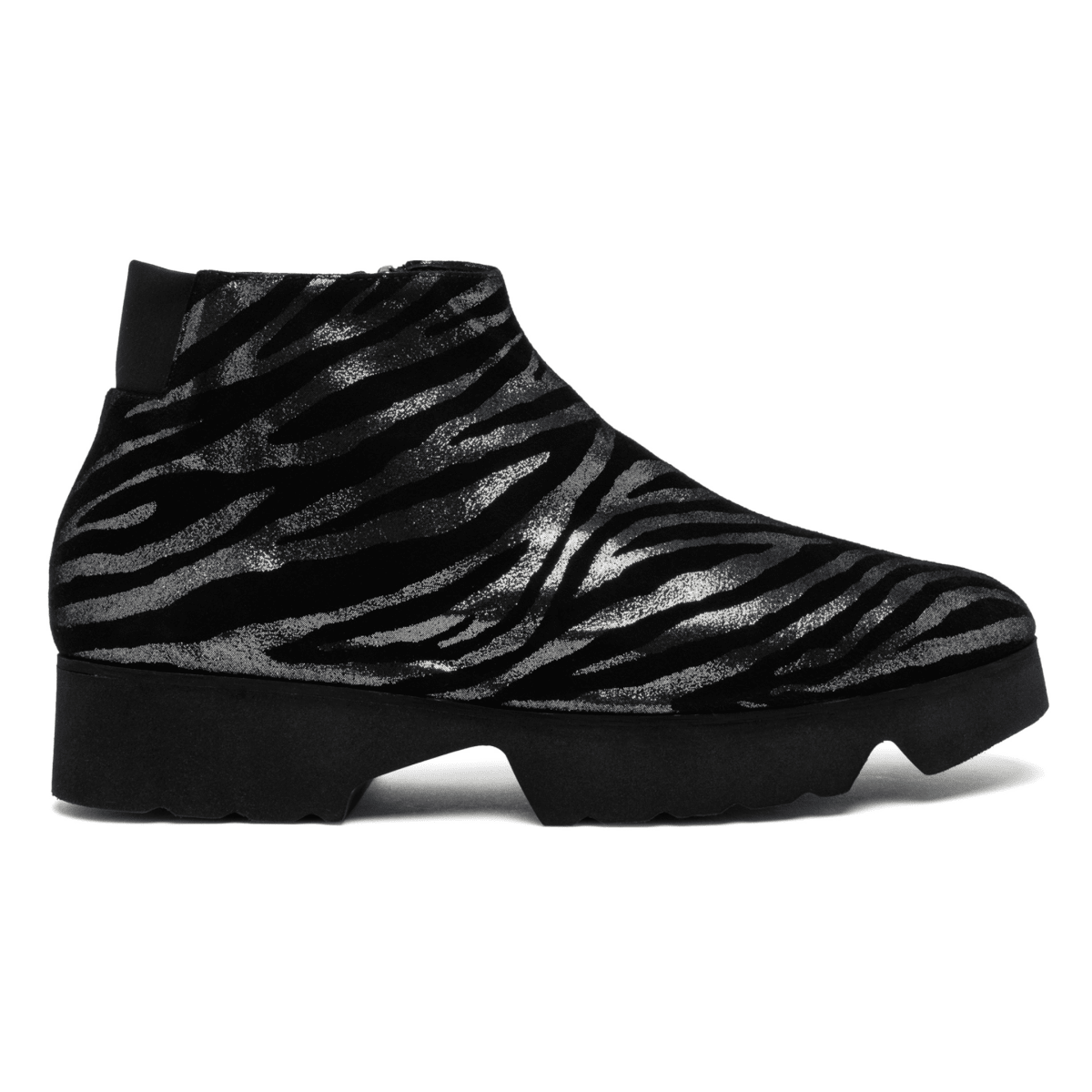 Thierry Rabotin Women's Gaga Black/Silver Zebra - 9035905 - Tip Top Shoes of New York