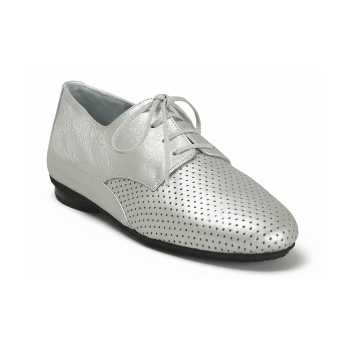 Thierry Rabotin Women's Gatsby Silver Wash Leather - 3011370 - Tip Top Shoes of New York