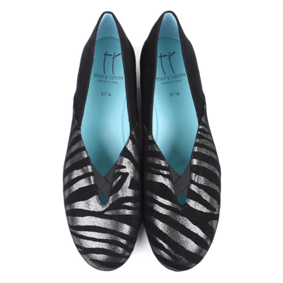 Thierry Rabotin Women's Gracie Silver/Black Zebra - 9026157 - Tip Top Shoes of New York