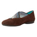 Thierry Rabotin Women's Gragas Brown Suede/Multi Bands - 3018427 - Tip Top Shoes of New York
