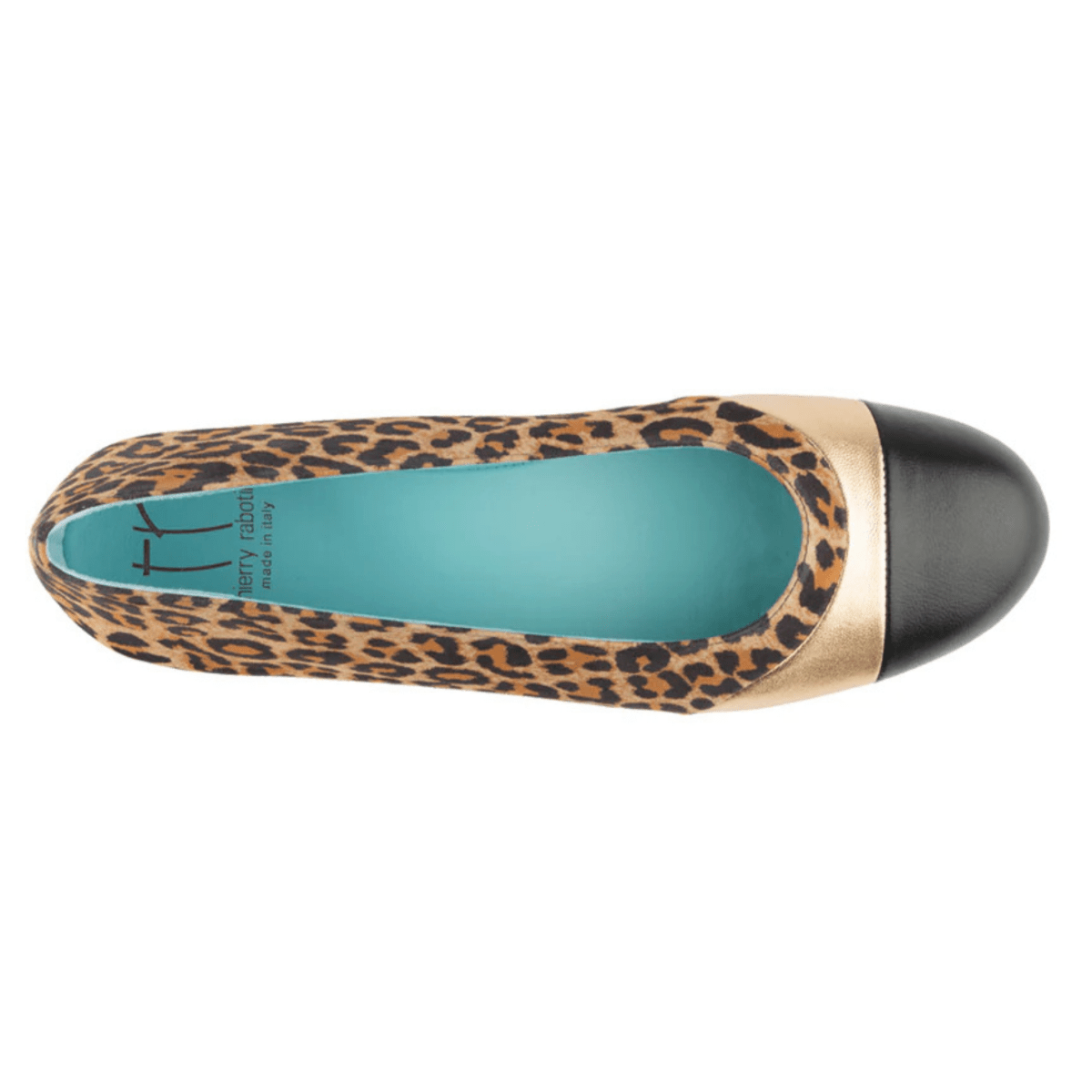 Thierry Rabotin Women's Marta Black/Gold/Leopard - 9022509 - Tip Top Shoes of New York