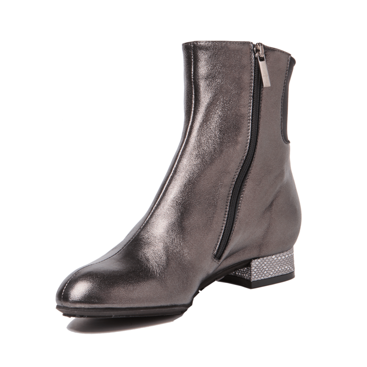 Thierry Rabotin Women's Naxos Charcoal Metallic/Snake - 9018271 - Tip Top Shoes of New York