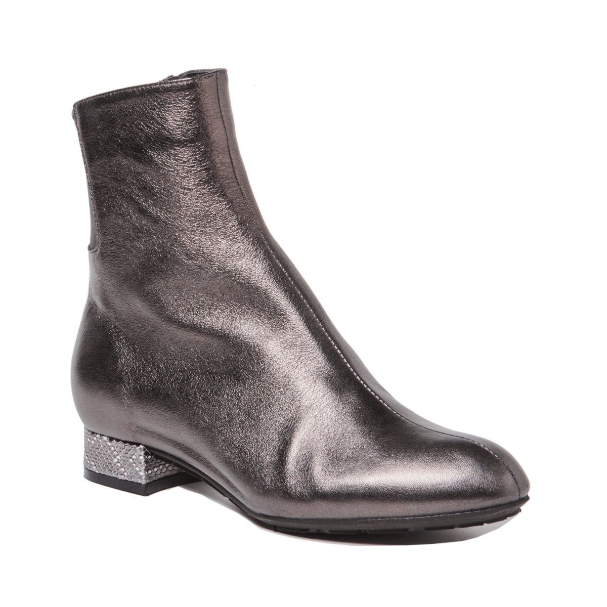 Thierry Rabotin Women's Naxos Charcoal Metallic/Snake - 9018271 - Tip Top Shoes of New York