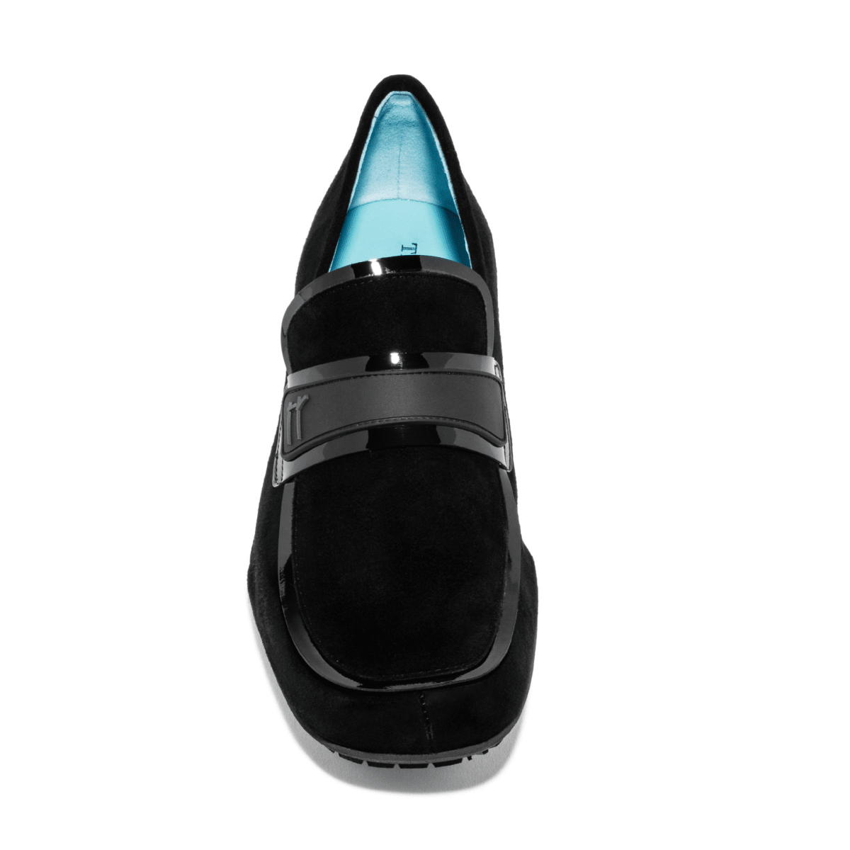 Thierry Rabotin Women's Taz Black Suede/Patent Trim - 9035961 - Tip Top Shoes of New York