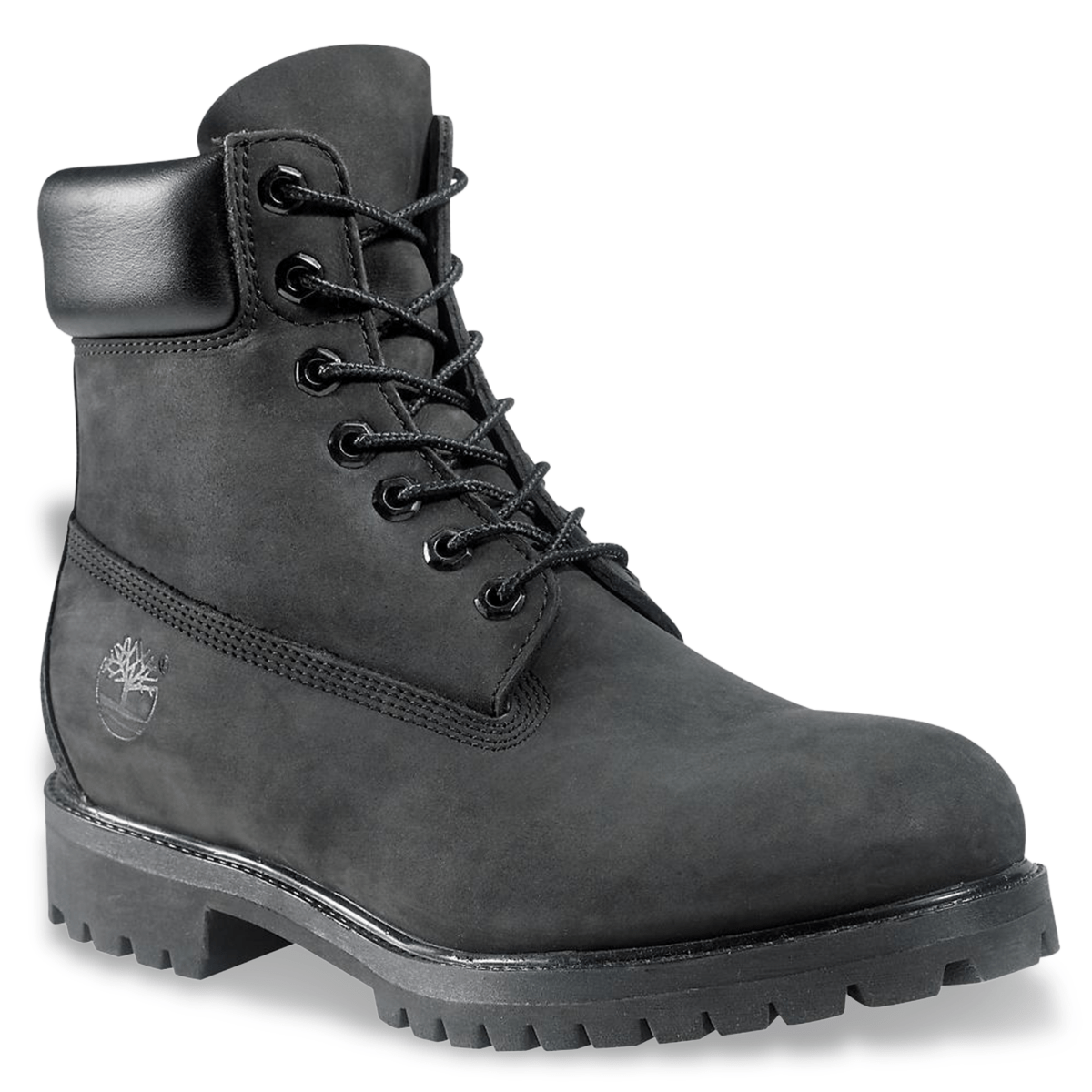 Timberland Men's 10073 6 - Inch Premium Black Nubuck Waterproof - 407327303010 - Tip Top Shoes of New York