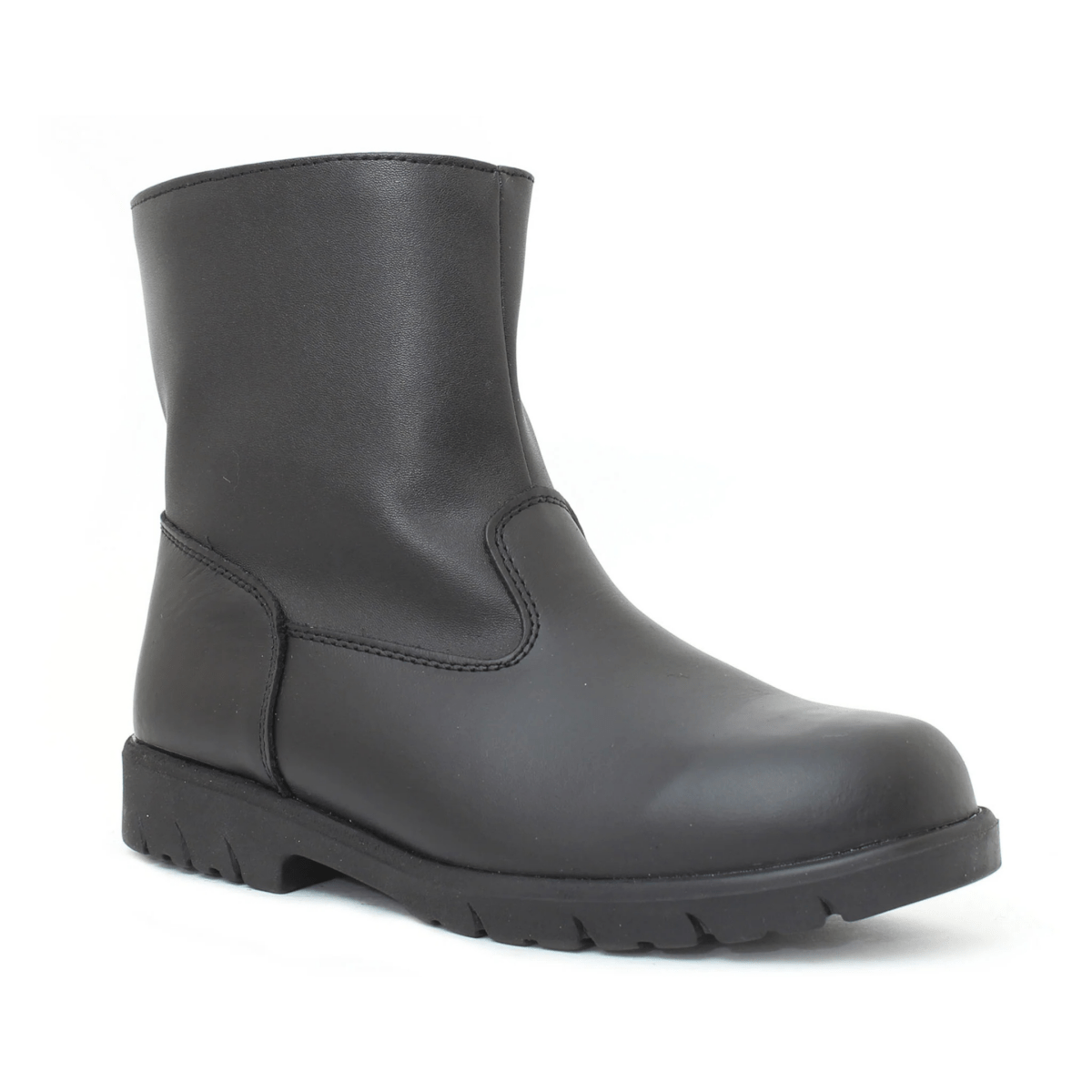 Toe Warmers Men's Track Black Leather Waterproof - 9025336 - Tip Top Shoes of New York