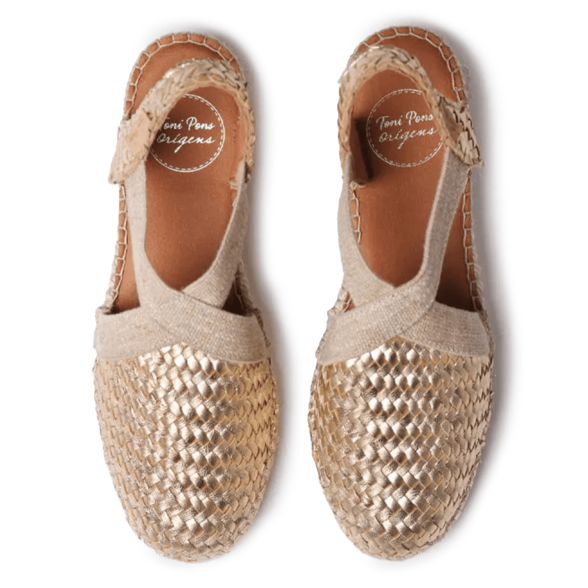 Toni Pons Women's Siracusa Platinum Braided Leather - 9031595 - Tip Top Shoes of New York