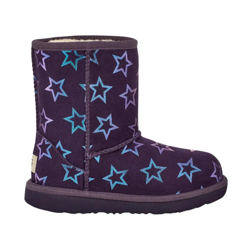 UGG Girl's Classic II Iridescent Stars Nightshade/Purple - 1086666 - Tip Top Shoes of New York