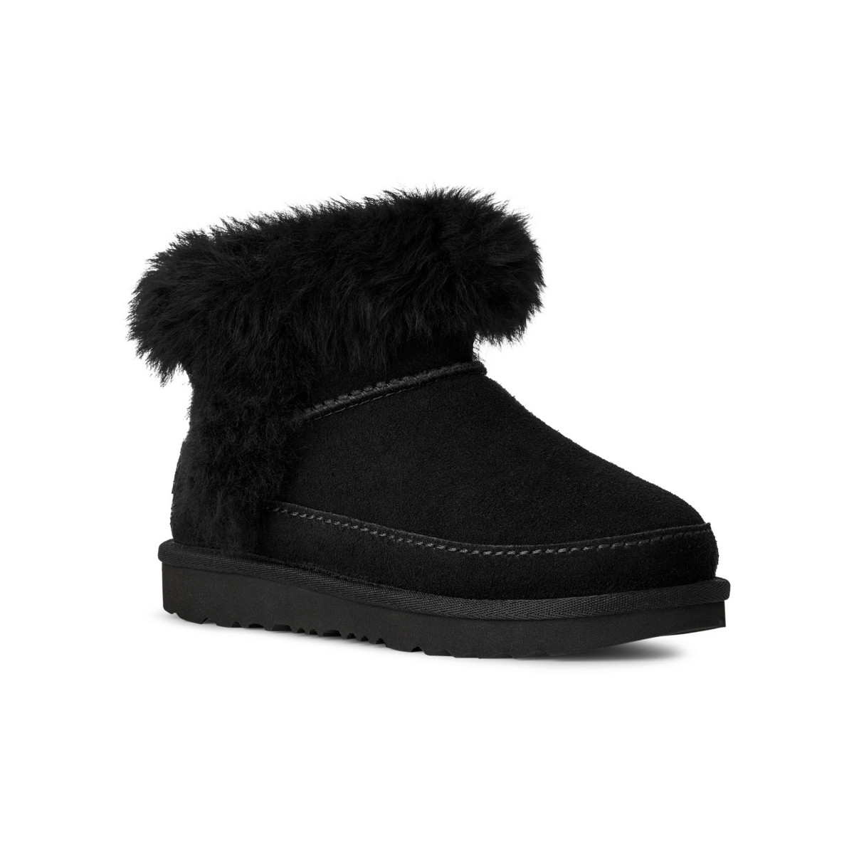 UGG Girls' Classic Ultra Mini Chalet Black - 1099403 - Tip Top Shoes of New York