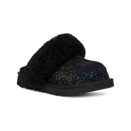 UGG Girl's Cozy II Black/Rainbow Metallic - 1086731 - Tip Top Shoes of New York