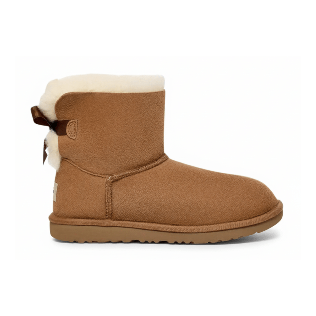 UGG Girls Mini Bailey Bow II Chestnut - 1086613 - Tip Top Shoes of New York
