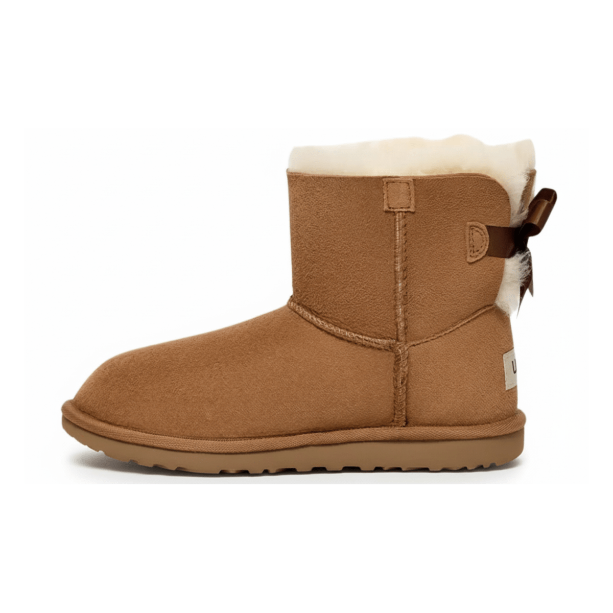 UGG Girls Mini Bailey Bow II Chestnut - 1086613 - Tip Top Shoes of New York