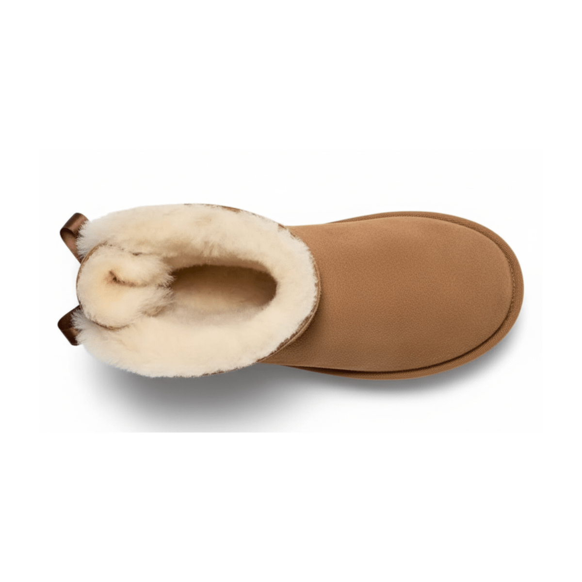 UGG Girls Mini Bailey Bow II Chestnut - 1086613 - Tip Top Shoes of New York