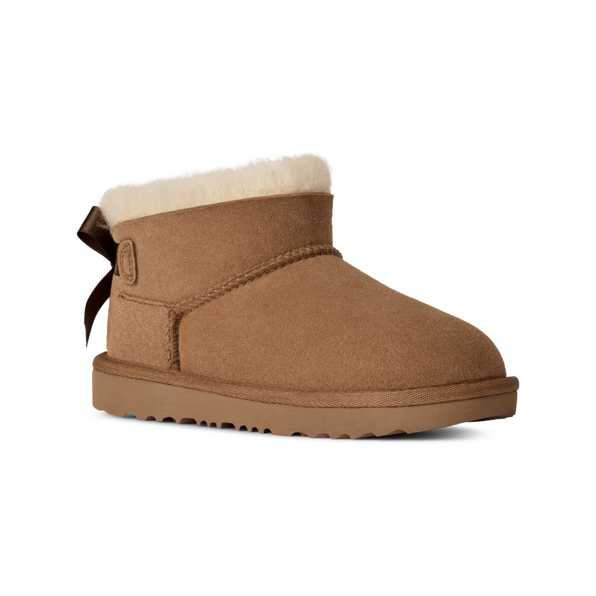 UGG Kids Ultra Mini Bailey Bow Chestnut - 1111332 - Tip Top Shoes of New York