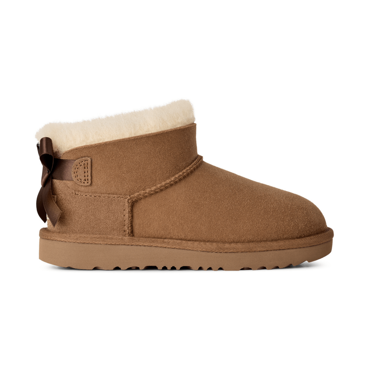 UGG Kids Ultra Mini Bailey Bow Chestnut - 1111332 - Tip Top Shoes of New York