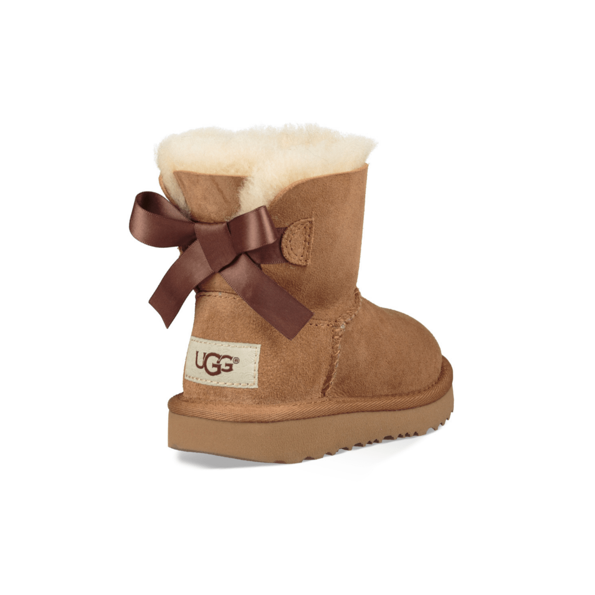 UGG Toddlers' Mini Bailey Bow II Chestnut - 1099342 - Tip Top Shoes of New York