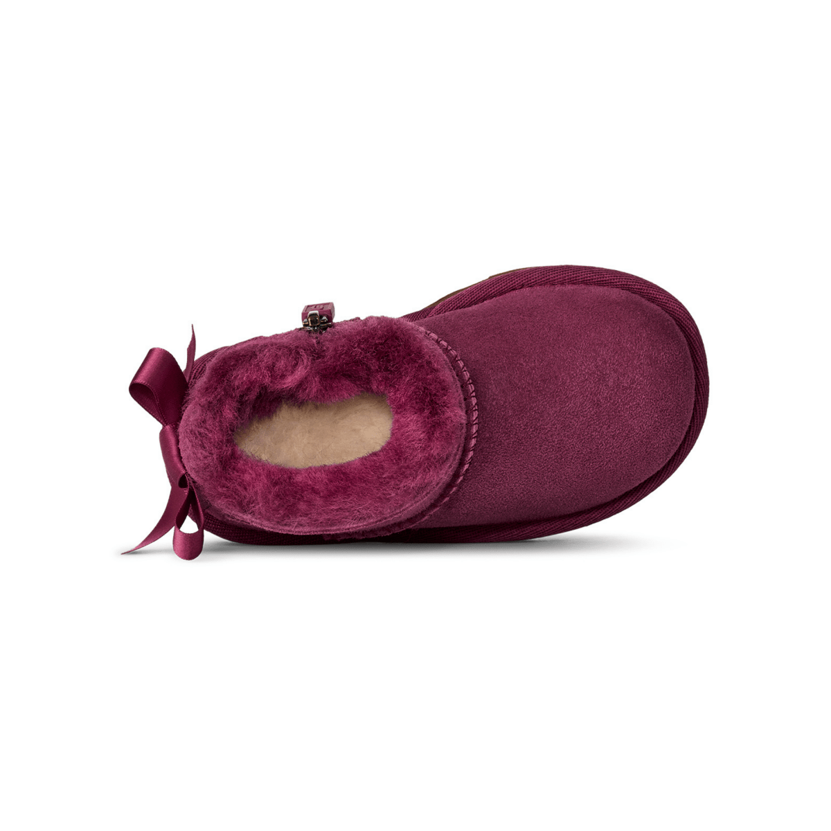 UGG Toddlers Ultra Mini Bailey Bow Dark Winterberry - 1111315 - Tip Top Shoes of New York