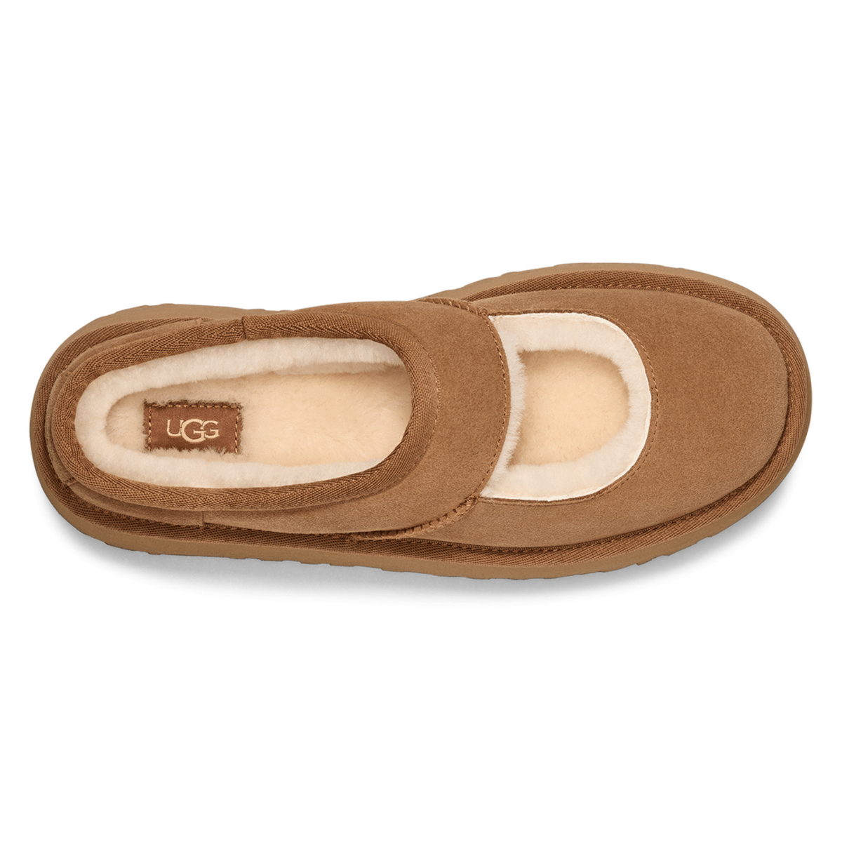UGG Women's Bea Mary Jane Chestnut Suede - 9020290 - Tip Top Shoes of New York