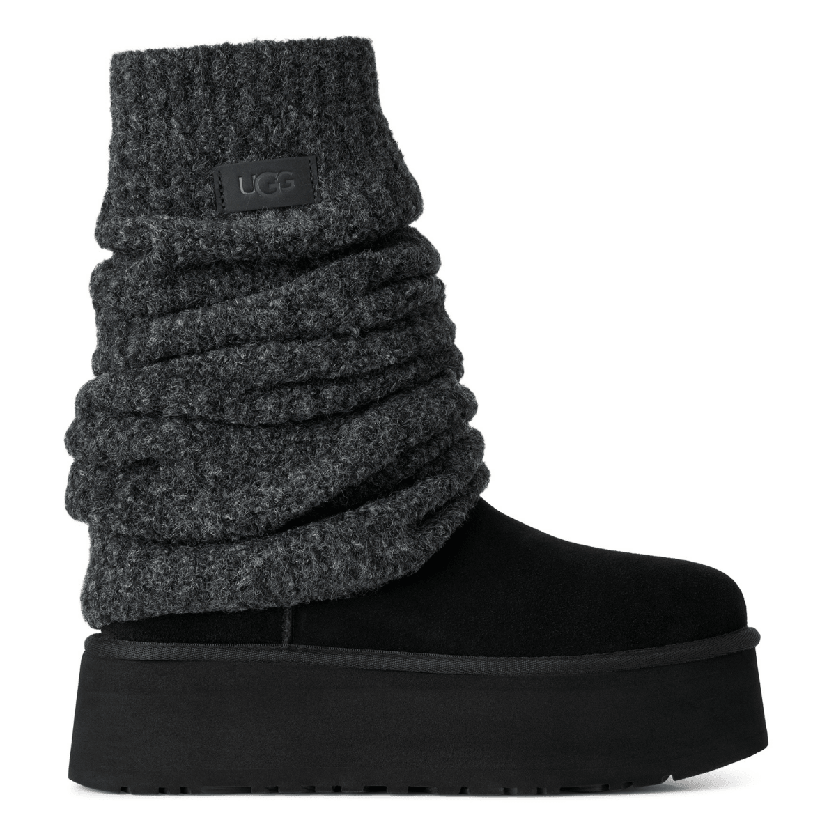 UGG Women's Classic Mini Dipper Legwarmer Black - 9034013 - Tip Top Shoes of New York