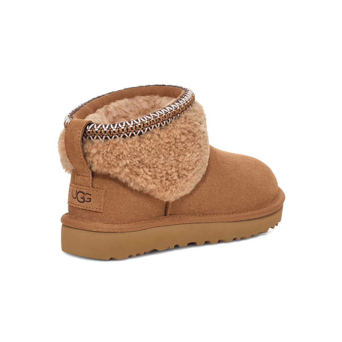 UGG Women's Classic Ultra Mini Maxi Curly Chestnut - 9016931 - Tip Top Shoes of New York