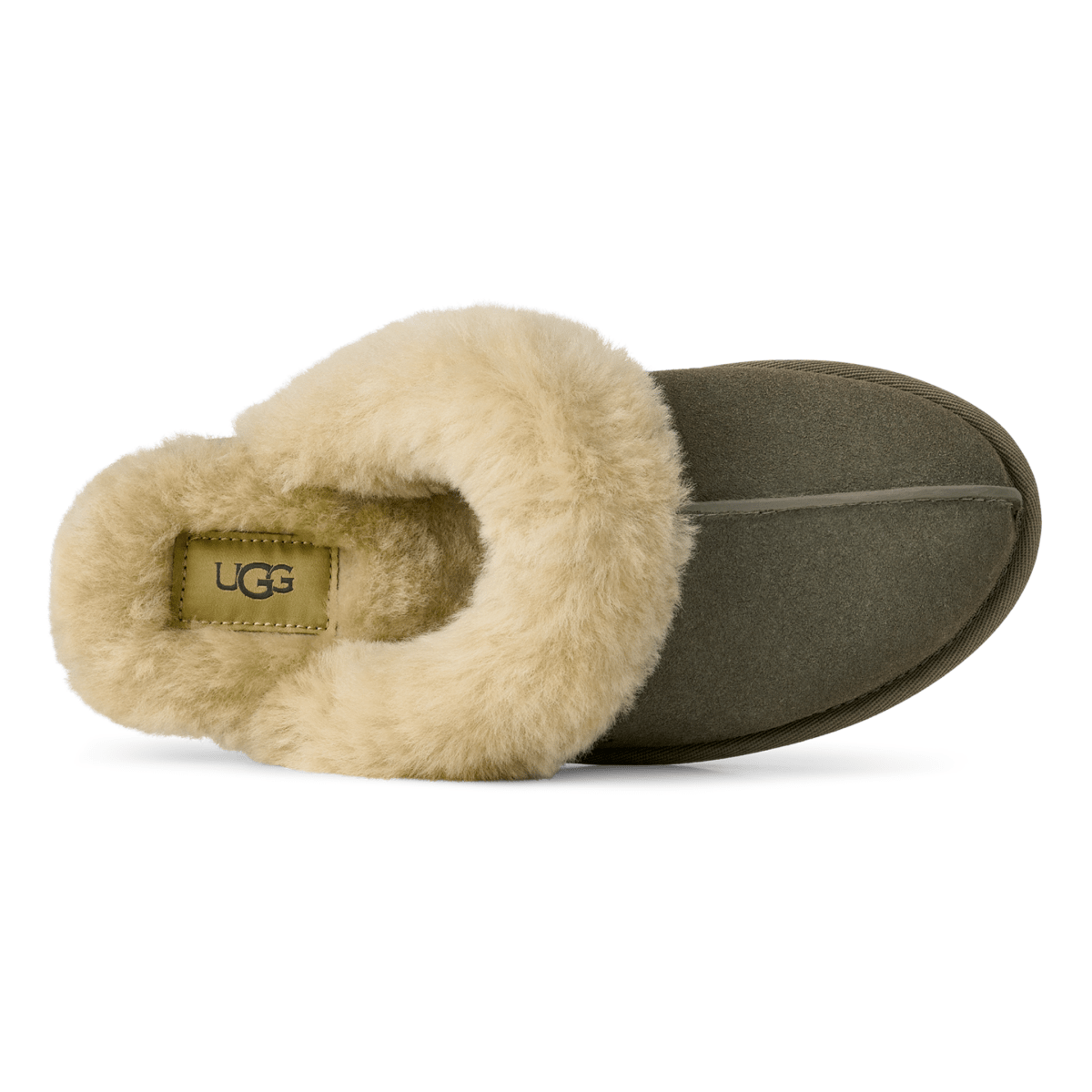 UGG Women's Scuffette II Moss Green/Muted Brass Suede - 9024524 - Tip Top Shoes of New York