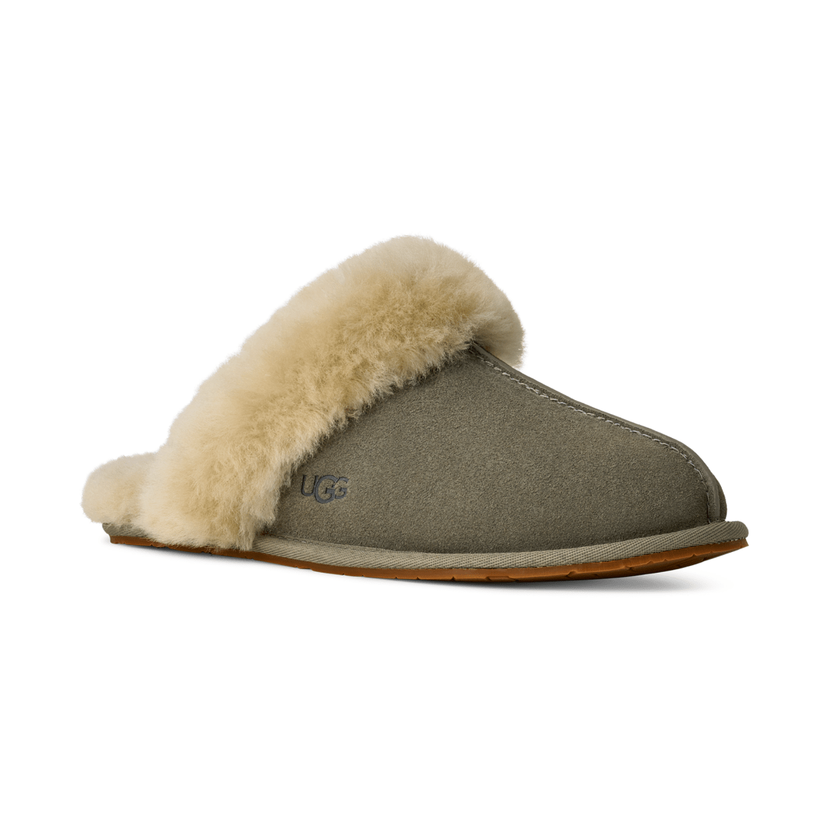 UGG Women's Scuffette II Moss Green/Muted Brass Suede - 9024524 - Tip Top Shoes of New York