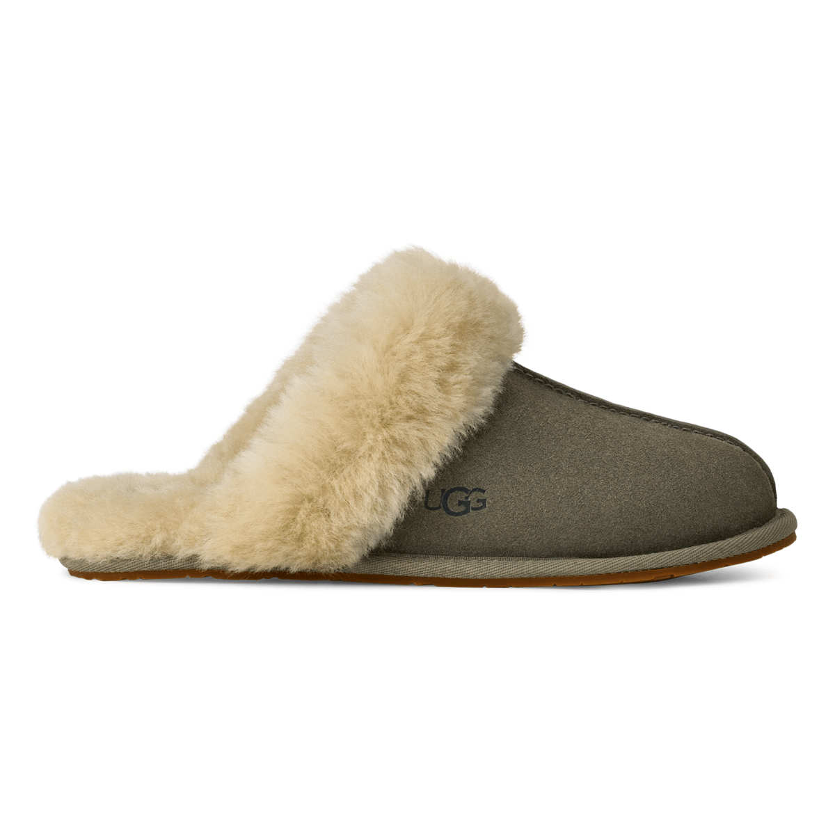 UGG Women's Scuffette II Moss Green/Muted Brass Suede - 9024524 - Tip Top Shoes of New York