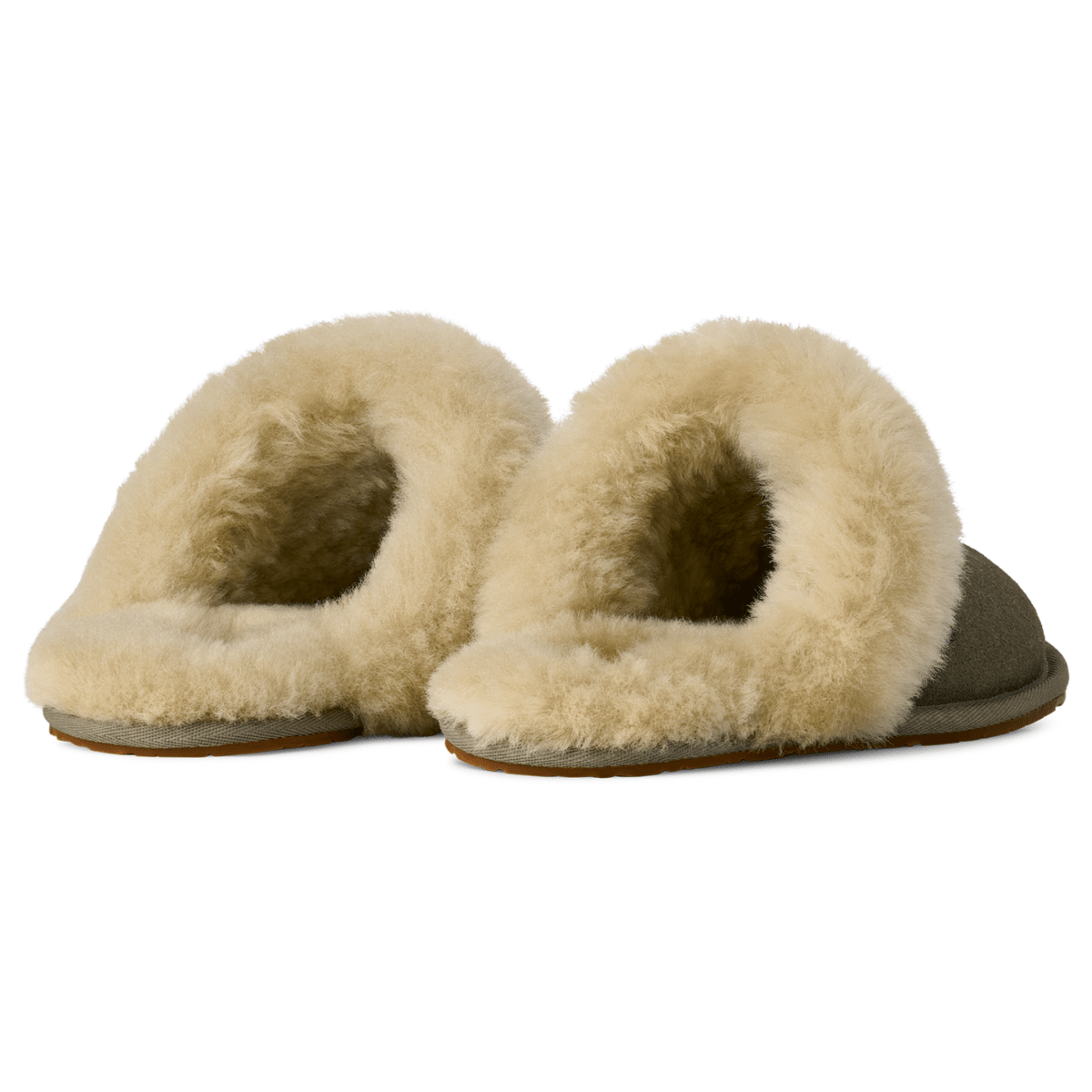 UGG Women's Scuffette II Moss Green/Muted Brass Suede - 9024524 - Tip Top Shoes of New York